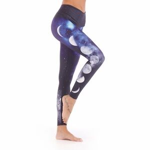 Celestial Blue Moon Leggings
